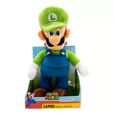 Peluche Jumbo Luigi De Super Mario Jakks Nuevo 52cm Ya