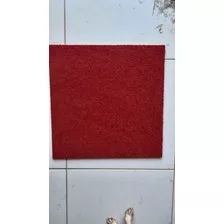 Carpete Em Placa Vermelho Novo Marca Milliken 10 Mm 