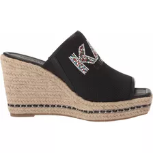 Karl Lagerfeld Paris Caymen Espadrille Wedge Sandals Kl Chan