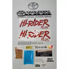 Toyota Hilux Hi Rider Calcomanías Y Emblemas 