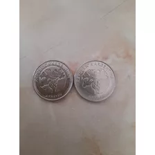 Vendo 2 Monedas De 5 Pesos. 2017 Y 2020