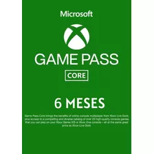 Xbox Game Pass Core 6 Meses [ Codigo Digital México ]