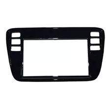 Moldura Painel 2 Din Dvd Volkswagen Up 14/17 Tsi Black Piano