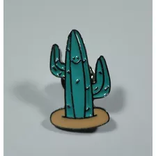 Broche Pin Cactus Feliz Moda Bad Bunny