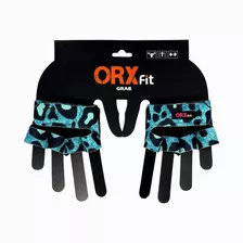 Guantes Pesas Grabs Turquesa - Orxfit - Mujer