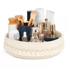 Mkono Maquillaje Soporte De Perfume Organizador Macramé Cest