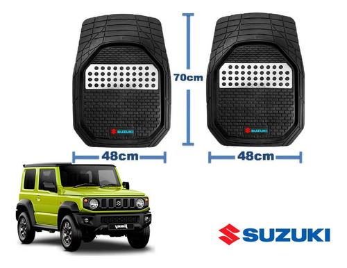 Tapetes 3d Logo Suzuki + Cubre Volante Jimny 2020 A 2023 Foto 4