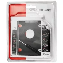 Adaptador Universal Caddy 2º Hd Ssd/dvd Notebook 9mm 9,5mm 