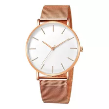 Relojes Simples Ultra Delgados Moda Minimalista For Hombres