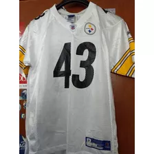 Jersey Pisttburght Steelers Polamalu 43 Xl Youht Rbk 