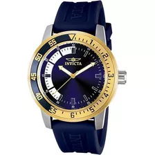 Reloj De Pulsera Invicta Specialty Para Hombre, 45 Mm, Modelo 12847, Correa De Color Azul