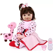 Reborn Baby Dolls Toddler Girls 22 PuLG Realista Baby Doll L