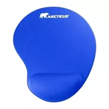 Mouse Pad Com Descanso De Pulso Em Gel Arcticus Office Azul