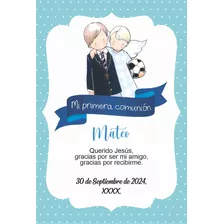 Kit Imprimible, Estampita, Confirmación, Comunión, Bautismo