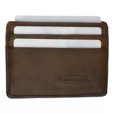 Marshal - Cartera De Piel Auténtica Con Tarjeteros De Créd