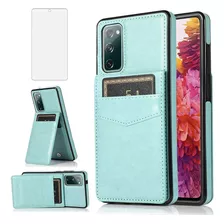 Funda Para Samsung Galaxy S20 Fe, Tarjetero/celeste