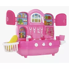 Cocina De Juguete Para Niña Con Accesorios Edad 3+