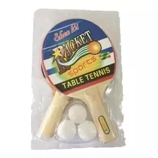 Combo 2 Raquetas + 9 Pelotas Ping Pong