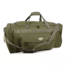 Bolsa De Viagem Grande Lona Reforçada 75 Litros Denlex 75 Cm