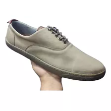 Zapatilla Urbana Hombre Cuero Talle Especial J 253 46-50