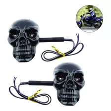 Luces Intermitente Led De Calavera Probiker 12volt X2