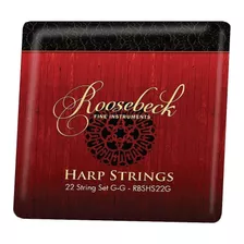 Cuerdas Para Arpas Nylon Roosebeck Harp String G-g Set 22