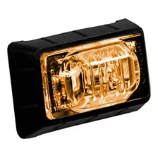 Maxxima M09360ycl Ámbar 1-1-2 Rectangular Led Lente Transpa