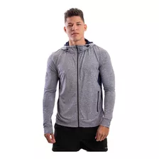 Poleron Hombre Traverse Hoodie Grey Discovery