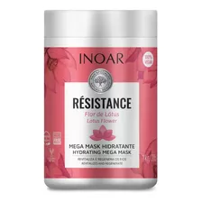 Inoar Résistance Flor De Lótus Máscara Capilar 1kg