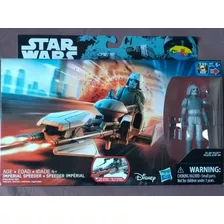 Veiculo Star Wars - Imperial Speeder + At-dp Pilot