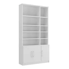 Estante Para Livros 3 Portas 1280 Branco - Foscarini