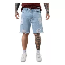 Bermuda Mom Juvenil Jeans Premiun Hombre Talles Especiales 