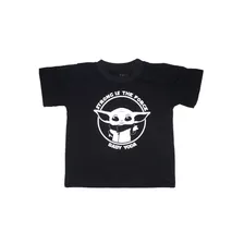 Baby Yoda Grogu Camiseta Infantil