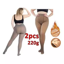 2 Pantimedias Para Mujer De 220 G, Talla Grande