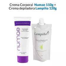 Crema Corporal Numae 110g + Crema Depiladora Lampiña 120g