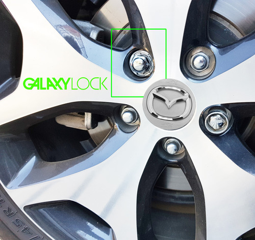 Galaxylock - Birlos Seguridad Mazda 3 Hatchback  Todos Los M Foto 5