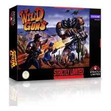 Wild Guns Strictly Limited P/super Nintendo/versão Americana