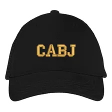 Gorra Cabj Boca Bordada Hilo Dorado