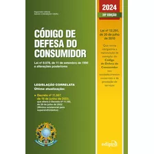 Código De Defesa Do Consumidor - 39ª Edição 2024