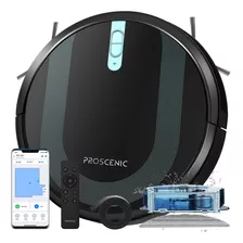 Proscenic 850t Robot Aspirador Y Trapeador Combo, Wifi/app/. Color Negro
