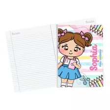 Caderno De Anotações Personalizado Com Nome Alfabeto