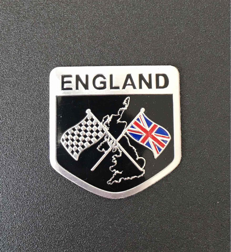Emblema Bandera Inglaterra Black Para Mini Cooper Foto 3