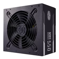 Fuente Gamer Cooler Master Mwe 550w 80 Plus Bronce