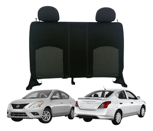 Encosto Banco Traseiro Nissan Versa 2014 2019 Em Tecido