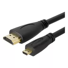 Cable Audio Y Video Micro-hdmi A Hdmi 1.5 Mt Full-hd 1080p ®