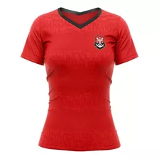 Camisa Braziline Flamengo Graphite Feminino