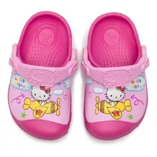 Crocs Hello Kitty - 100% Originales - Tallas C10/11 = 27/28 