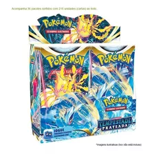 Tempestade Prateada 36 Pacotes Pokémon (216 Cartas) - Copag