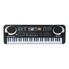 Teclado Elétrico Preto Com 16 Teclas De Música Digital? Nico