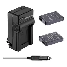 Bateria Y Cargador Powerextra 2 Pack Para Nikon En-el12 Y Ni